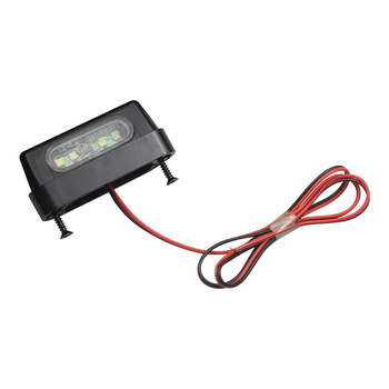 Svjetlo za registarsku pločicu motocikla za off-road, LED, 12V, 3W, trajanje 10000 h, Retrofit kompatibilno