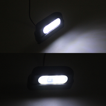 Svjetlo za registarsku pločicu motocikla za off-road, LED, 12V, 3W, trajanje 10000 h, Retrofit kompatibilno
