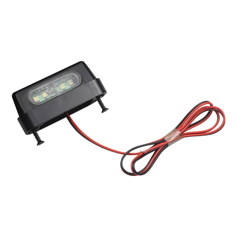 Svjetlo za registarsku pločicu motocikla za off-road, LED, 12V, 3W, trajanje 10000 h, Retrofit kompatibilno