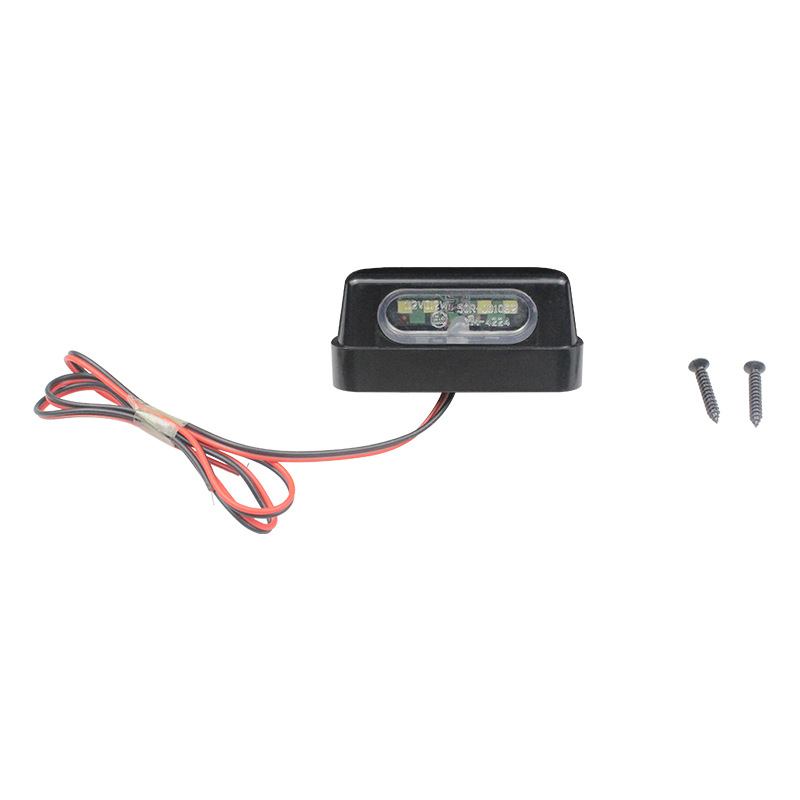 Svjetlo za registarsku pločicu motocikla za off-road, LED, 12V, 3W, trajanje 10000 h, Retrofit kompatibilno
