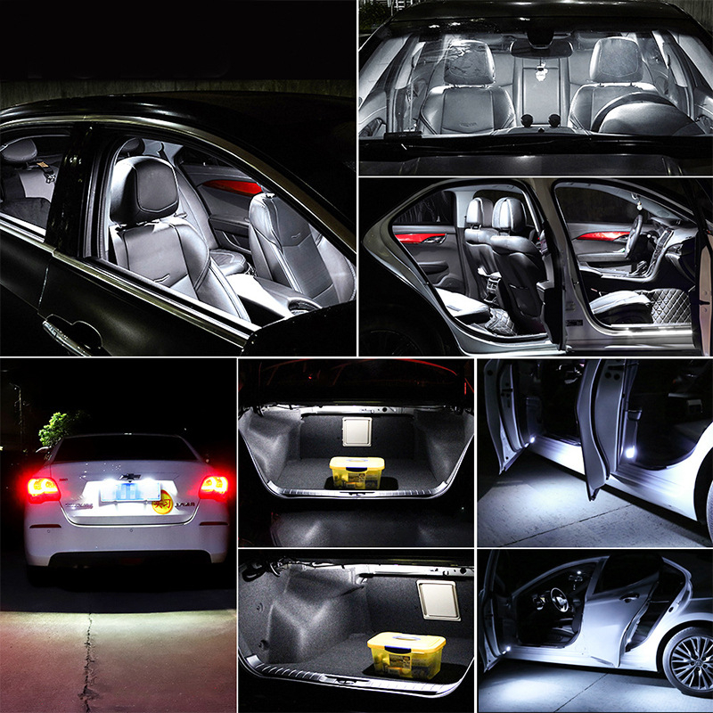 3570 LED CANBUS dekodiranje svjetla za krov, svjetlo za registarsku pločicu i rub vrata, 12-28V, 3.36W, 50000h
