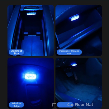 Automobilska LED plafonska svjetiljka – dodirna, USB napajanje, 3W, 5V, 1.67A