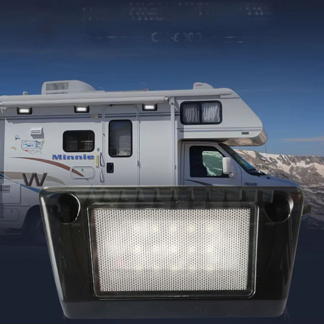 LED vanjska rasvjeta za kamp vozila, 20W, 12-48V, 2000 lm, 5800K, aluminijsko kućište