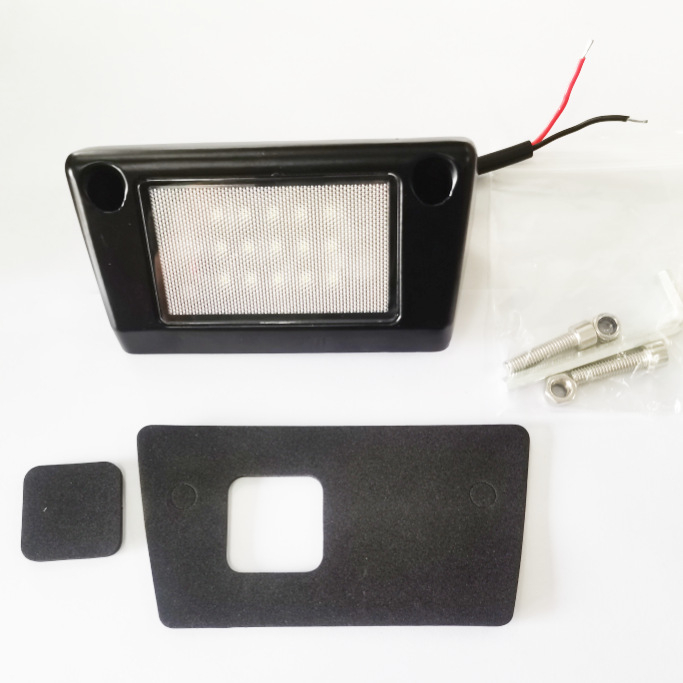 LED vanjska rasvjeta za kamp vozila, 20W, 12-48V, 2000 lm, 5800K, aluminijsko kućište