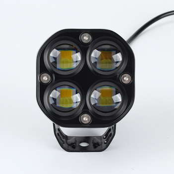 Proiector LED auto și motocicletă cu lentilă patru foi – LED, 18W, 12-80V, 4000 lm, IP67