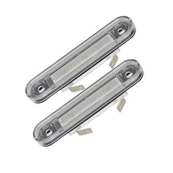 Mercedes-Benz E-osztály LED rendszámtábla világítás (W124/W201C/W202) – 12V, 3W, Műanyag, 0224WX