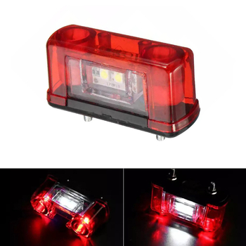 4-LED LED svjetlo registarske tablice za kamione, kombije i automobile – vodootporno, univerzalno, 10-30V