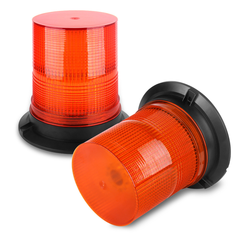 LED-012 Строб предупреждаваща светлина, покривен монтаж за мотокари и инженерни превозни средства, 12-24V, 40W, 1760 lm, 50 000 ч