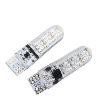 RGB svjetlo za registarsku pločicu automobila, silikon, T10 baza, LED 5050-6SMD, višebojno treptanje