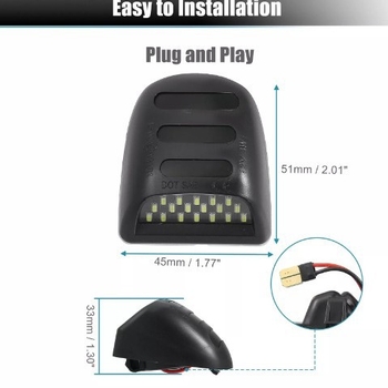 LED svjetlo registarske pločice za Chevrolet Silverado i GMC – 12V, 3W, 6500K, 50.000 sati