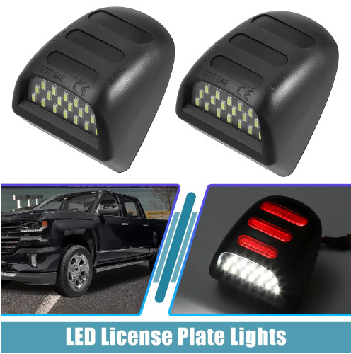 LED svjetlo registarske pločice za Chevrolet Silverado i GMC – 12V, 3W, 6500K, 50.000 sati