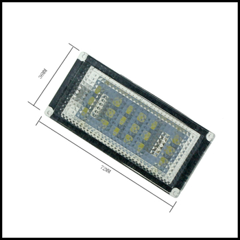 Lampa za registarske tablice BMW E46/M3 04-06, LED, 12V, 3W, SMD, 6500K