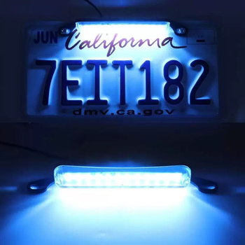 Univerzalna američka LED svjetla za registarsku ploču, svjetla za vožnju i rikverac, 12 LED