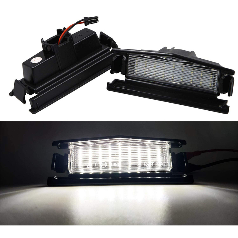 LED svjetlo registarske pločice za Mazda 2 2016 MX-5 Miata, 2 kom, ABS kućište, 12V