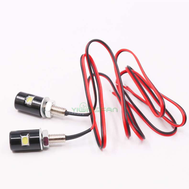 LED svjetlo za vijke registarske pločice, aluminijsko kućište, 12V, 0,24W, vijek trajanja 30.000 sati, 18 lm