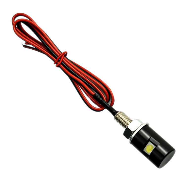 LED svjetlo za vijke registarske pločice, aluminijsko kućište, 12V, 0,24W, vijek trajanja 30.000 sati, 18 lm