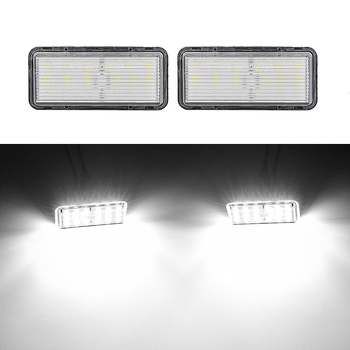 LED svjetlo za registarsku pločicu za Lexus LX470/LX570/GX470 i Toyota Land Cruiser J100/J120 — 12V, 5W, životni vijek 50.000h, 6000K (LED 3528)