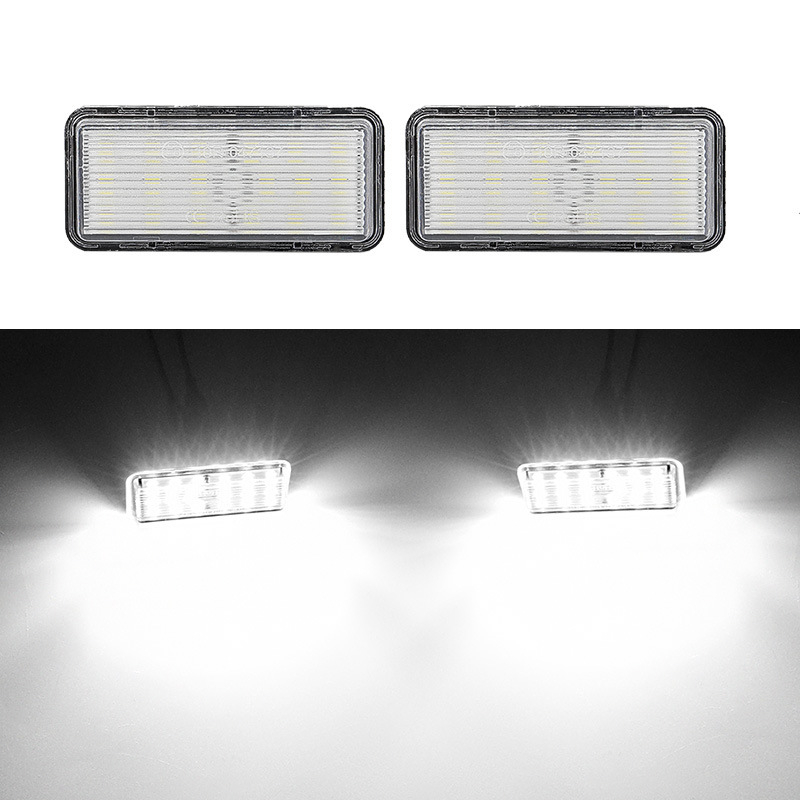 LED svjetlo za registarsku pločicu za Lexus LX470/LX570/GX470 i Toyota Land Cruiser J100/J120 — 12V, 5W, životni vijek 50.000h, 6000K (LED 3528)
