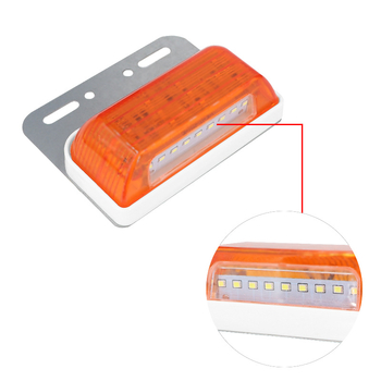 Bočna svjetiljka za kamion, vodootporna LED 12-24V, 2.4W, kućište od aluminija+PC, bočna svjetiljka za kamion/remorku