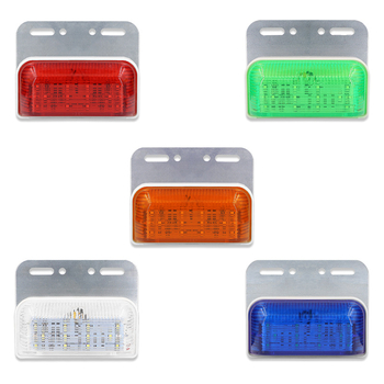 Bočna svjetiljka za kamion, vodootporna LED 12-24V, 2.4W, kućište od aluminija+PC, bočna svjetiljka za kamion/remorku