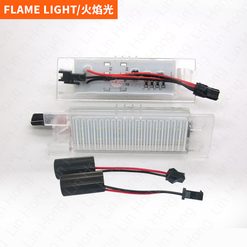 LED svjetlo za pločicu s Opel Astra H, Corsa D, Zafira B, Insignia — 2.8W, 12-30V, 0.2A, LED 4014, vijek trajanja 20000h