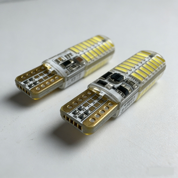 Silikonska T10 indikatorska svjetiljka za instrument ploču i registarsku pločicu, 12V/24V, 4014 32SMD, 384LM, 1.5W