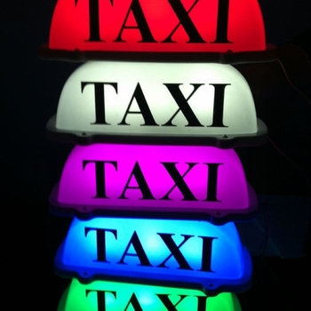 Taxi LED strešné svetlo, 3W LED, kompatibilné so všetkými modelmi, prispôsobiteľné