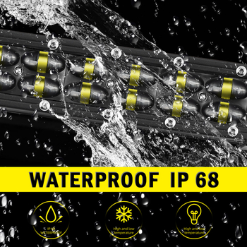 LED svetelný bar na off-road – model 9620a-z, Adc12 odliatiny hliníka, 180W, 12–80V