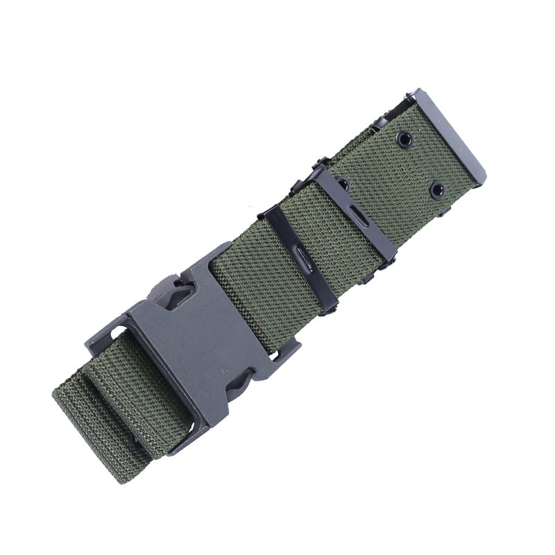 Найлонов тактически външен колан, пластмасова катарама, закопчаване с копче, ширина 2-4 см, ръчно плетен