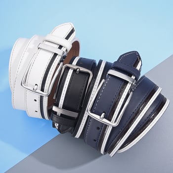 Мъжки TPU колан със сплавна квадратна катарама и пин-катарама, ширина 2–4 см, сплайсинг технология