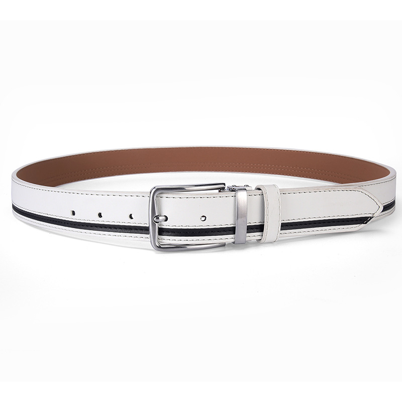 Мъжки TPU колан със сплавна квадратна катарама и пин-катарама, ширина 2–4 см, сплайсинг технология