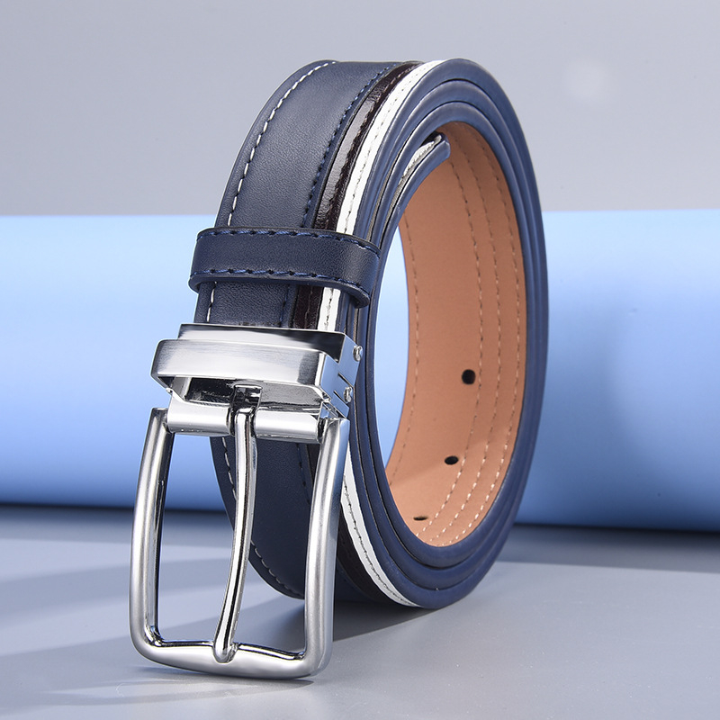 Мъжки TPU колан със сплавна квадратна катарама и пин-катарама, ширина 2–4 см, сплайсинг технология