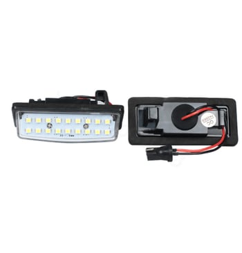 LED светлина за номер на табела за Nissan, 12V, 5W, 0.1A, живот до 3 000 000 ч