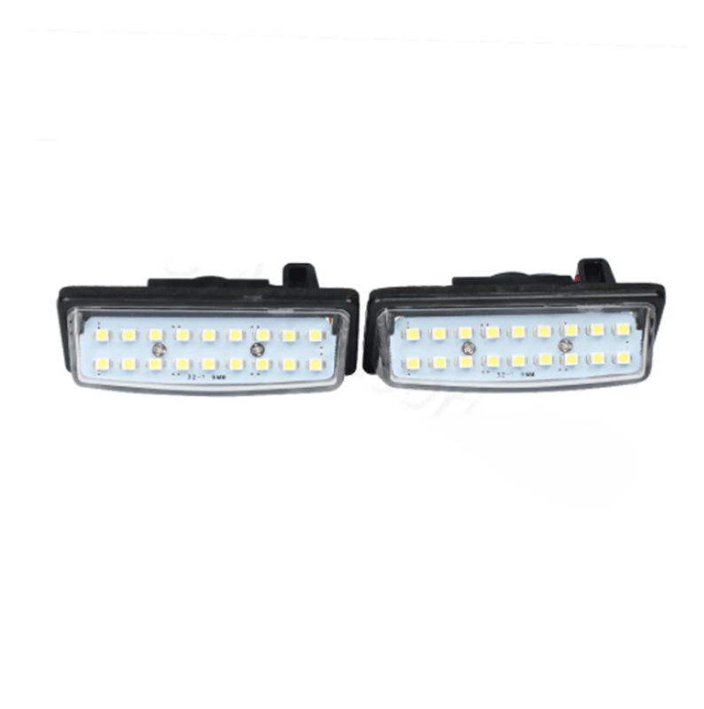 LED светлина за номер на табела за Nissan, 12V, 5W, 0.1A, живот до 3 000 000 ч