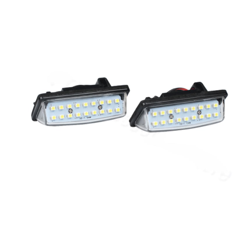 LED светлина за номер на табела за Nissan, 12V, 5W, 0.1A, живот до 3 000 000 ч