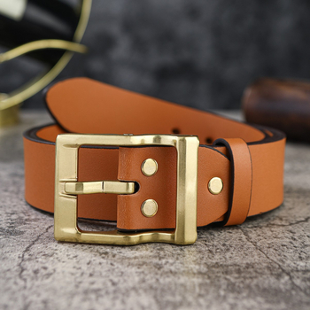 Мъжки колан от PU кожа с ембосирана ретро текстура, катарама от сплав, автоматично затягане, ширина 2-4 см, стил бизнес/ежедневен