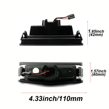 Lampa LED pentru numărul de înmatriculare Mazda2 2016 / MX5 Miata 2016, 12V, 5W