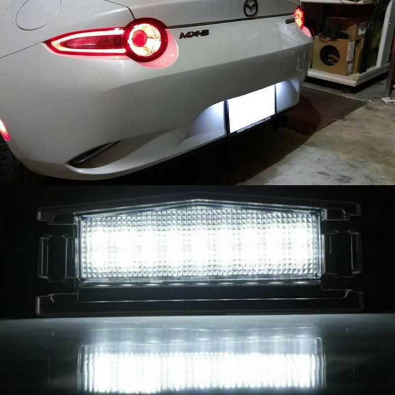 Lampa LED pentru numărul de înmatriculare Mazda2 2016 / MX5 Miata 2016, 12V, 5W
