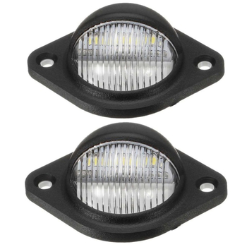 Kružna LED svjetiljka za registarsku pločicu, 3 LED, 12V, 5W, 50.000 h, 6500K