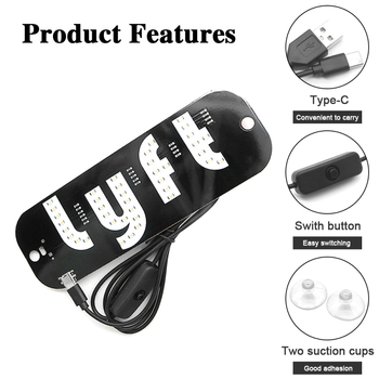ANE auto LED taxi indikator svjetla, USB Type-C, Lyft Type-C auto svjetlo, 5-6V, 3W, PVC