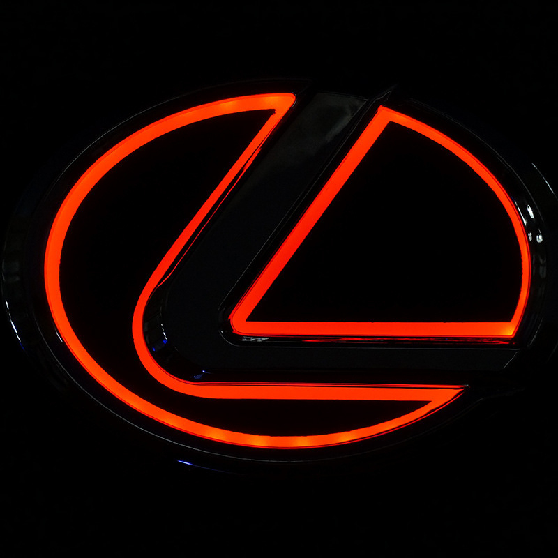 LED svjetlo loga registarske pločice za Lexus RX, 12V, 2W, 0.1A, model 201252, plastika+LED