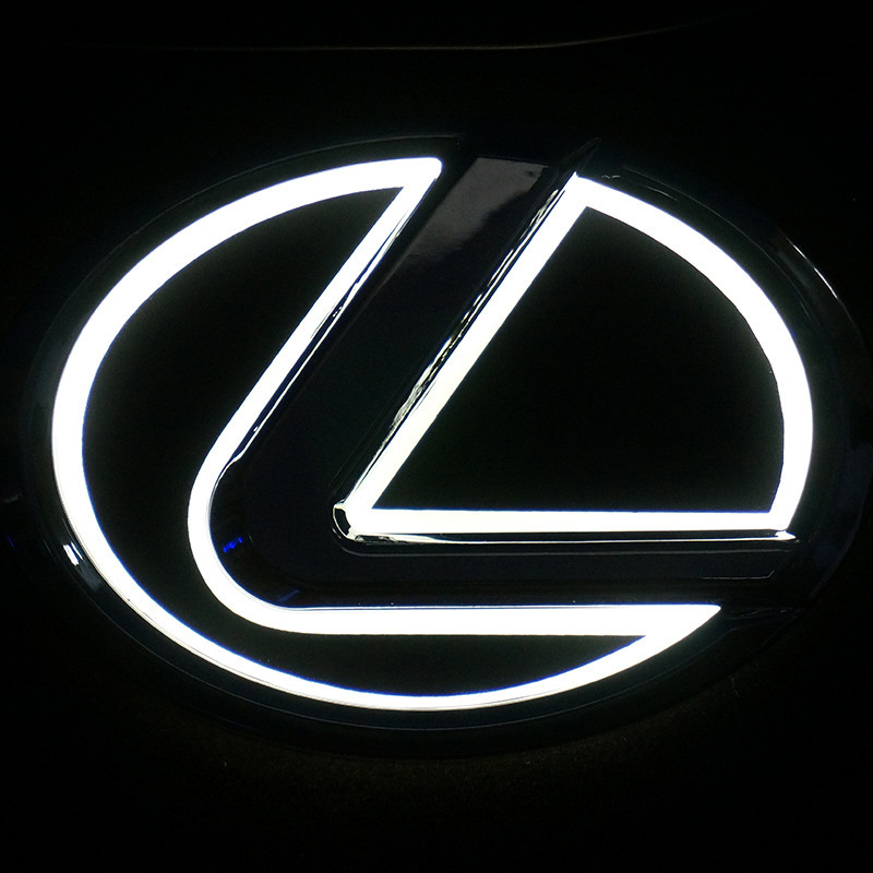 LED svjetlo loga registarske pločice za Lexus RX, 12V, 2W, 0.1A, model 201252, plastika+LED