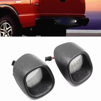 Lampă pentru plăcuța de înmatriculare pentru GMC Sonoma, Chevrolet Blazer, Oldsmobile Jimmy și S10 – ABS+PC+LED, 12V, marca Yanyun
