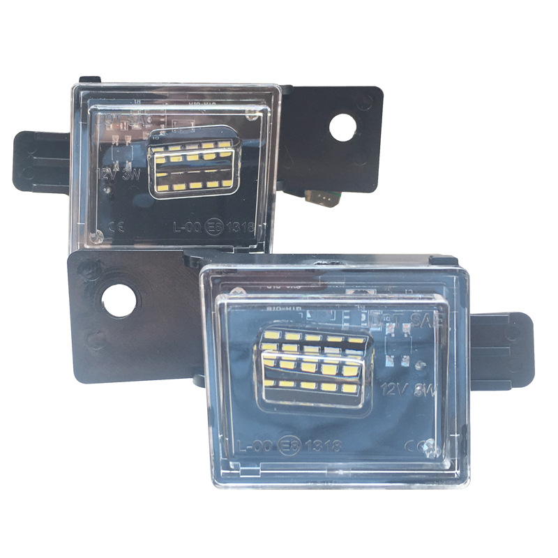 Svjetlo za registarsku pločicu Chevrolet Colorado / GMC Canyon, PC+LED, LED 3014, 12-24V, 2W, 6500K