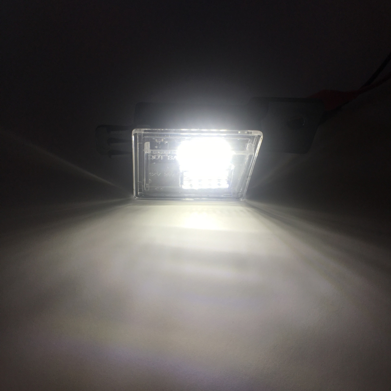 Svjetlo za registarsku pločicu Chevrolet Colorado / GMC Canyon, PC+LED, LED 3014, 12-24V, 2W, 6500K