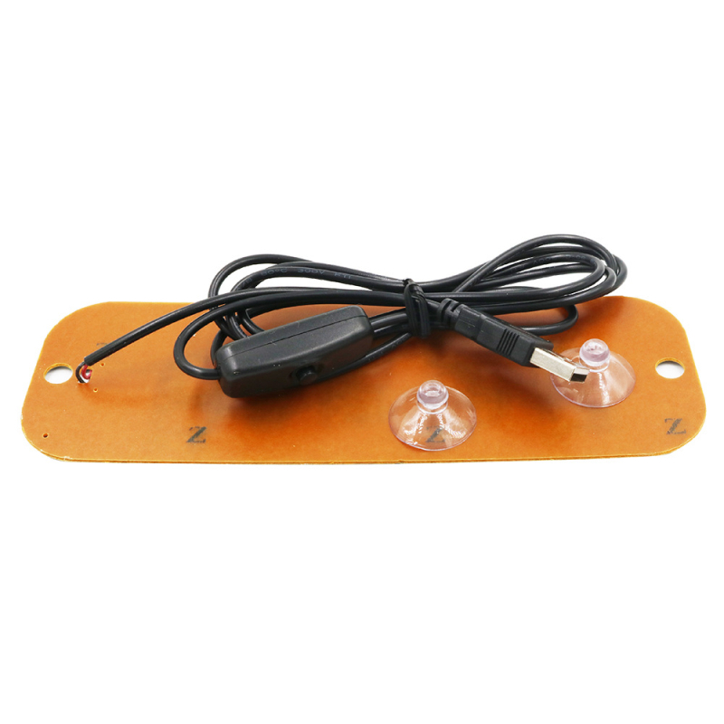 Indicator LED pentru taxi LT-USB — ABS, 5-6V, 3W, 0.3A, Lumină pentru numărul de înmatriculare