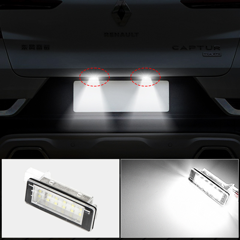 LED svjetlo za registarsku ploču Renault Espace MK403 Scenic MK2 Laguna KGO Dacia Duster – 12V, 5W, 50.000 sati vijeka, 6000K