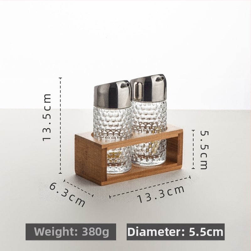 Set de sticle din plastic pentru condimente în bucătărie (sos de soia, oțet, ulei) cu design fără agățare, model 2022