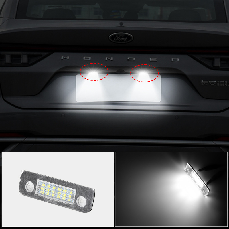 LED svjetlo za registracijsku pločicu Ford Mondeo MK2, Fiesta, Fusion | 12V, 5W, 6000K, 50.000 h