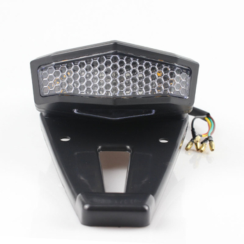 LED stražnje svjetlo za off-road motocikl — Fender tail light, 12V, ABS plastika